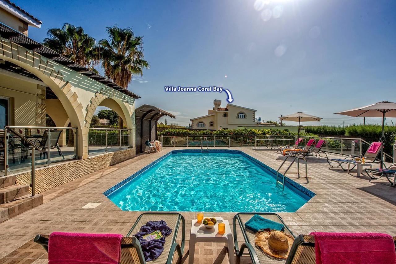 Villa Danae Coral Bay By Villa Plus Peyia Extérieur photo