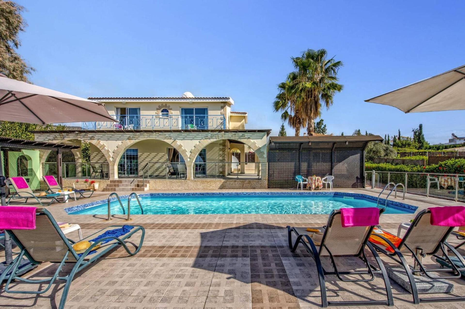 Villa Danae Coral Bay By Villa Plus Peyia Extérieur photo